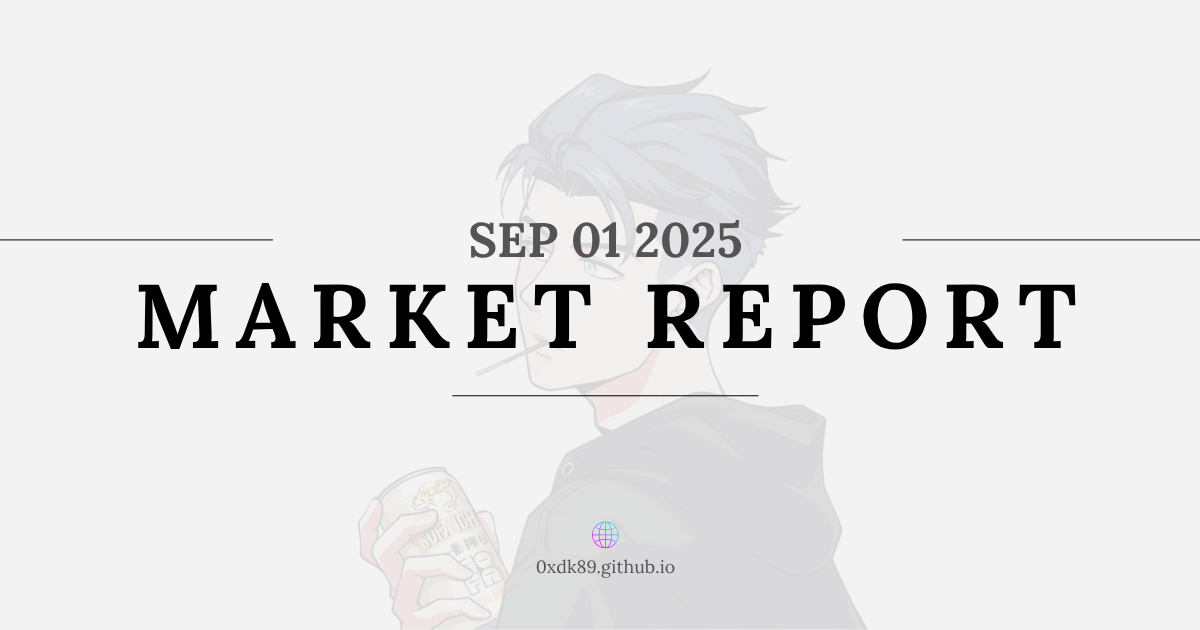 Market Report - 01 Sep 2025